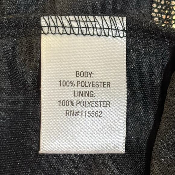 Star Wars Gold Metallic Dress Shoulder Straps Gather at Bust Back Zip Large New - Picture 10 of 11